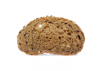 Bread isolated on white background