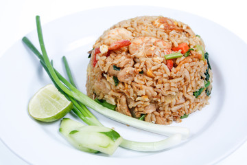 Thai shrimp fried rice