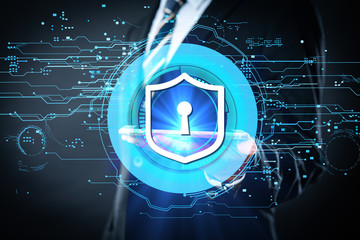 Data protection Cyber Security Privacy Business Internet Technology Concept