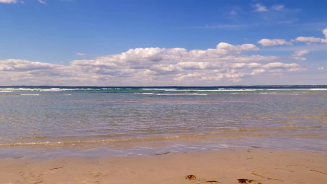 284 tropical beach water on a summer day
