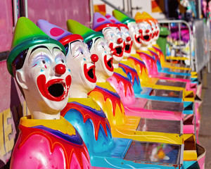 Try Your Luck Sideshow Clowns
