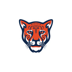 Fototapeta na wymiar Cheetah Logo Vector Template Design