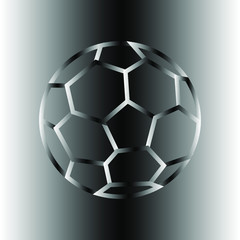 Bright ball for sports