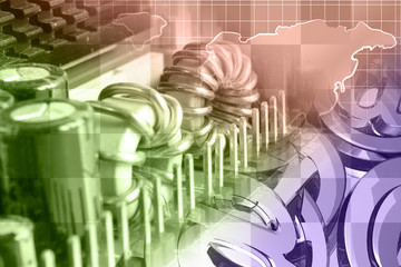 Device, mail signs and map