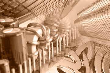 Device, mail signs and buildings