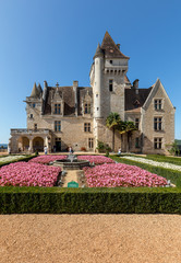 Chateau des Milandes, a castle  in the Dordogne, from the forties to the sixties of the twentieth...