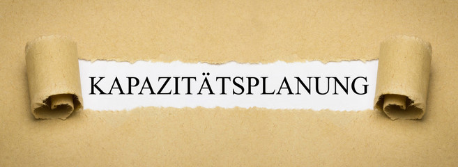 Kapazitätsplanung