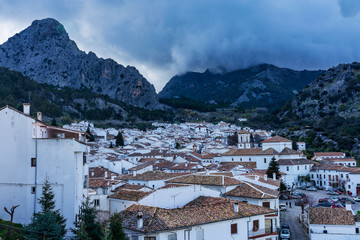 Fototapeta na wymiar Grazalema, white village in the province of Cadiz, Andalusia, Spain