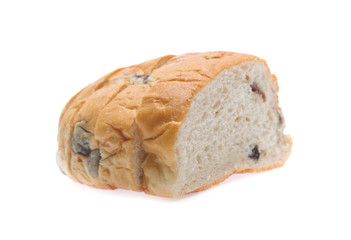 Sliced bread isolated on a white background