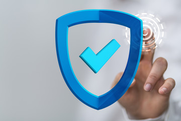 security data code digital in hand
