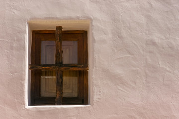 Small window in Ibiza, Spain