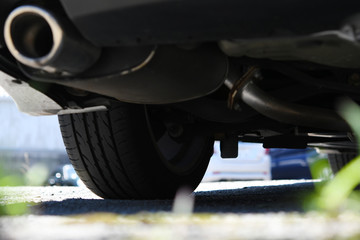 車両の底