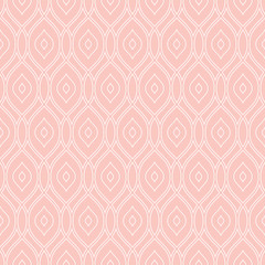 Seamless ornament. Modern background. Geometric modern pibk and white pattern