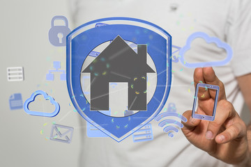 Smart home and future concept