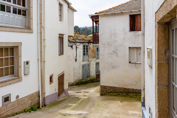 Fototapeta na wymiar Street of Puerto de Barqueiro
