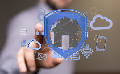 Smart home and future concept
