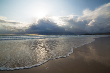 Storm in sea at Phuket island