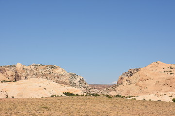 landscape on the Goblin state park in the united states of america