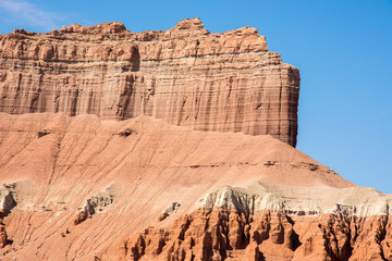 landscape on the Goblin state park in the united states of america