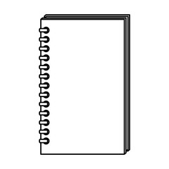 note book school supply icon