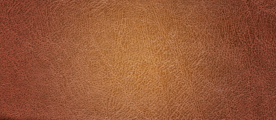 Close up of brown leather background or texture
