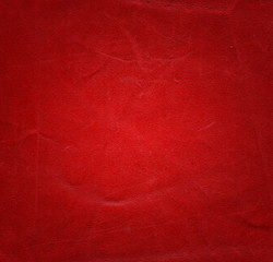 Red leather texture for background
