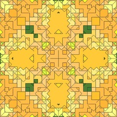 Obraz premium Mosaic abstract background pattern stained, decoration colored.