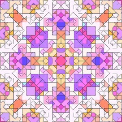 Mosaic abstract background pattern stained, shape graphic.