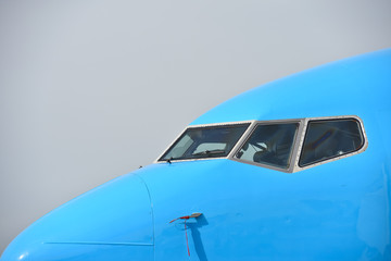 Fototapeta premium avion vol pilote cockpit