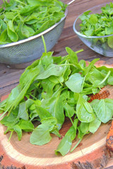 Fresh chopped sorrel