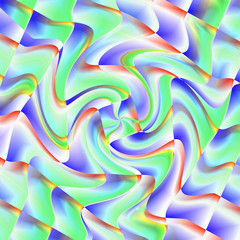 Fototapeta premium Digital Art, abstract three-dimensional objects with soft lighting, Germany