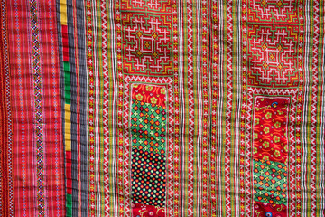 Sapa Vietnam traditional fabric