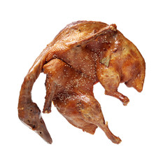 Shanghai Sauce duck on white background 