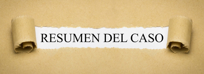 Resumen del caso.