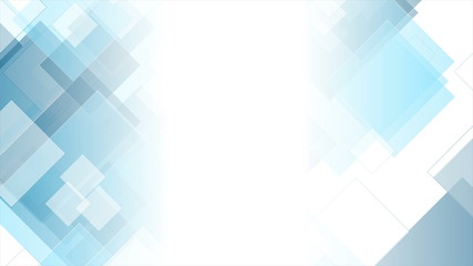 Abstract tech geometric squares background