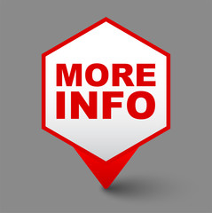 red vector banner more info