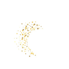 Gold Yellow Starry Background