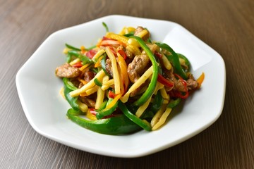 青椒肉絲