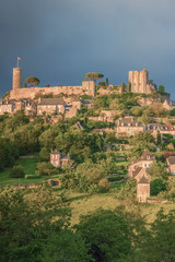 Obraz premium CASTLE IN EVENING
