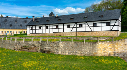 Lagerhaus auf der Festung Königstein, Sachsen, Deutschland