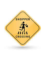 Shopper Crossing