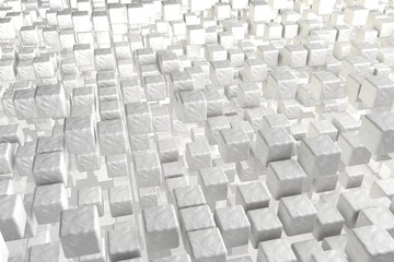 Obraz premium Cubos en mosaico
