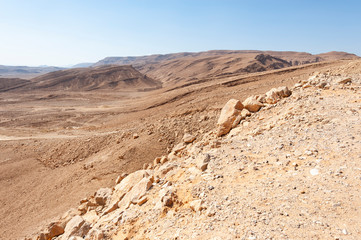 Negev Desert in Israel