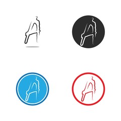 A Letter Logo Business Template Vector icon