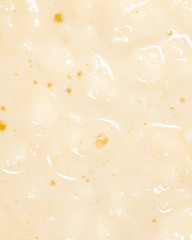 Fototapeta na wymiar White dough as an abstract background