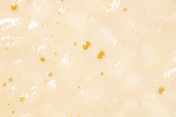 White dough as an abstract background