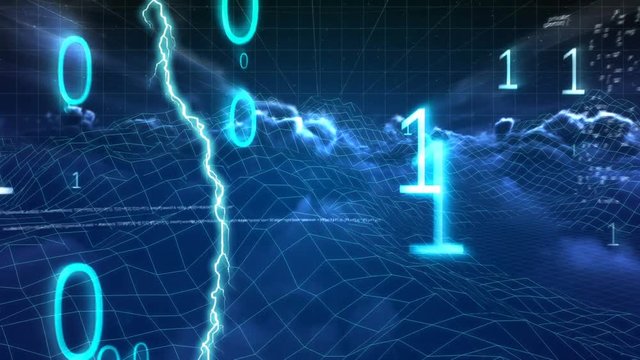 binary codes and lightning in the clouds