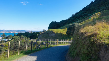 Fototapeta na wymiar Maunganui mount, Tauranga, Newzealand