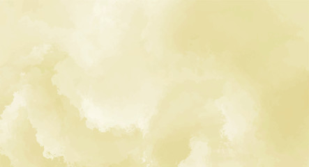 Yellow watercolor background for your design, watercolor background concept, vector.