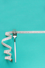 Fork and Measuring Tape